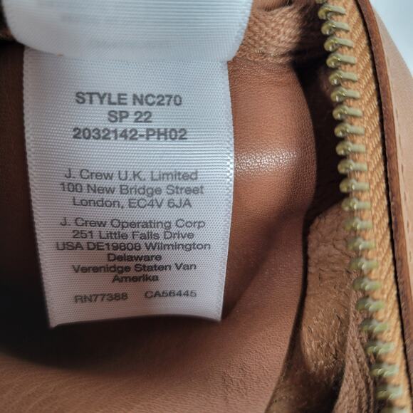 Madewell Womens The Carabiner Crossbody Bag Brown Zip Leather 7.5" Boho Festival - Picture 7 of 10